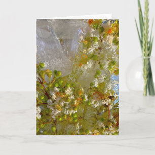 Iced Blossoms,  Card
