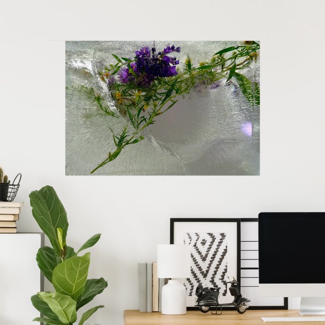 Iced Blossoms,  Poster (Home Office)