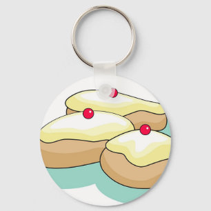 Iced Buns Key Ring