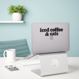 iced coffee and cats