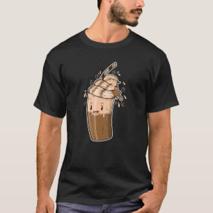 Iced Coffee And Chocolate Milkshake Are Happy T-Shirt