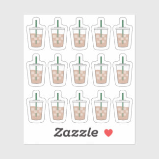 Iced Coffee Doodle Cups Coffee Lovers Bujo Planner