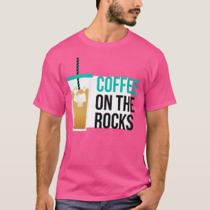 Iced Coffee On The Rocks  T-Shirt