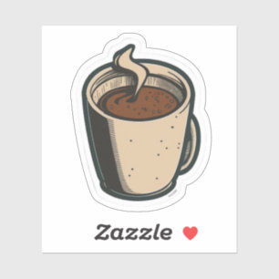 iced coffee sticker" "iced coffee stick