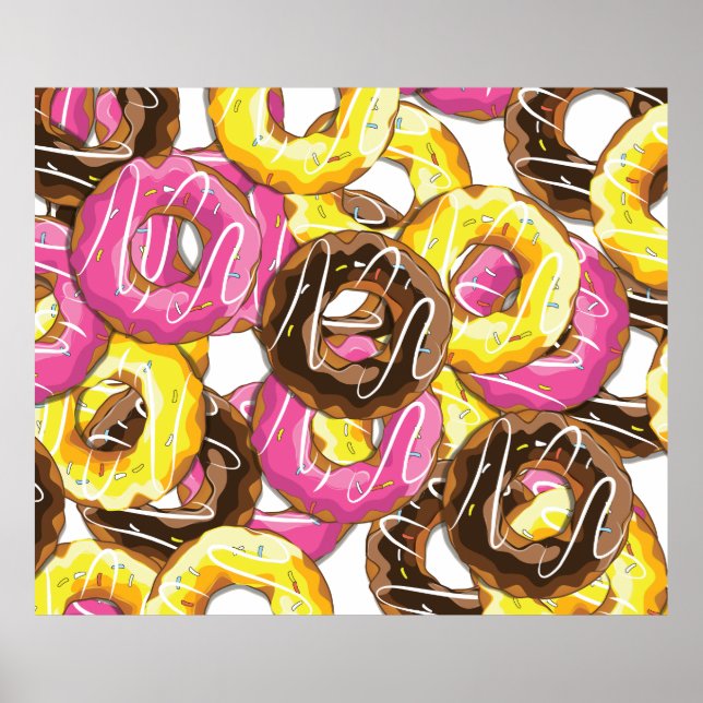 Iced Doughnuts Poster (Front)