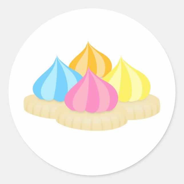 Iced Gems Classic Round Sticker (Front)