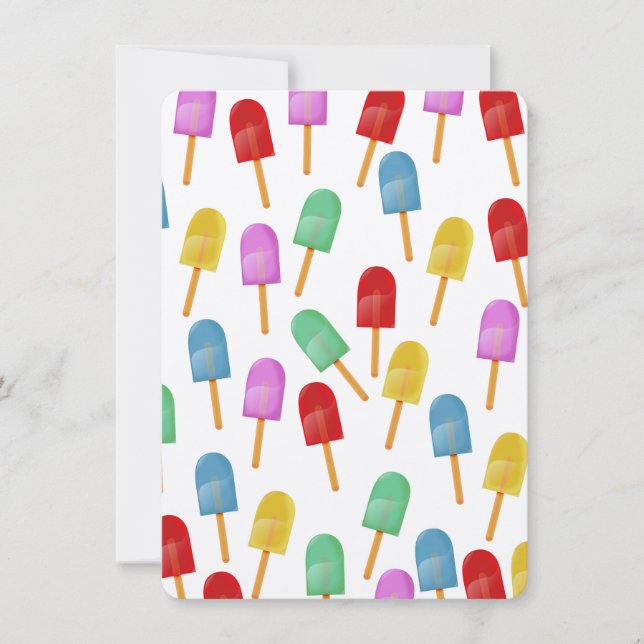 Iced Lolly pattern (Front)