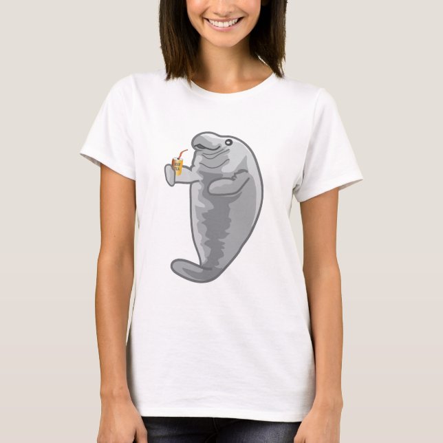 Iced Manatee - just chill T-Shirt (Front)