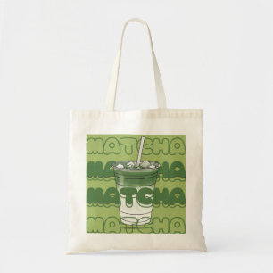 Iced Matcha Lover Tote Bag – Trendy Green Tea Aest