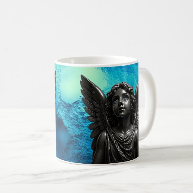Iced Onyx Seraph Coffee Mug (Front Right)