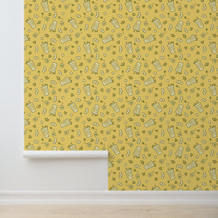 Iced Tea Pattern Wallpaper