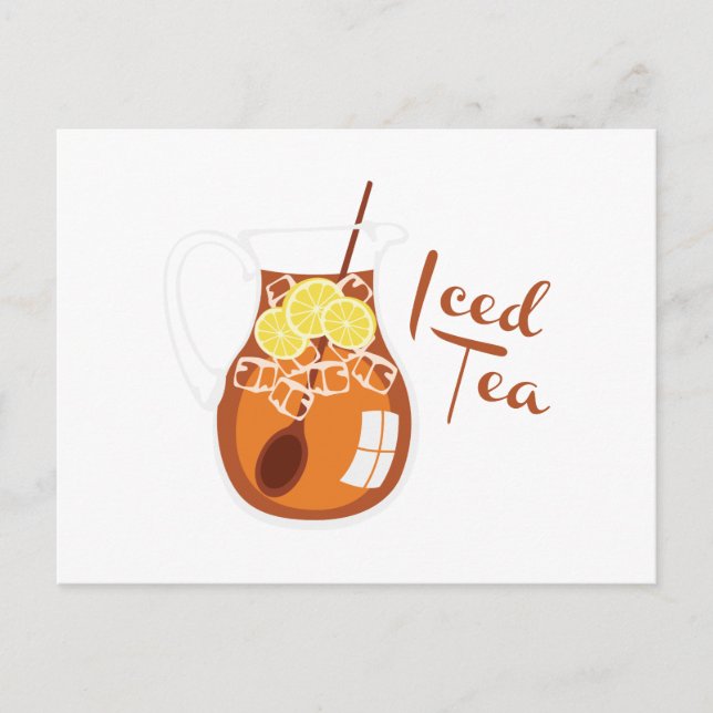 Iced Tea Postcard (Front)