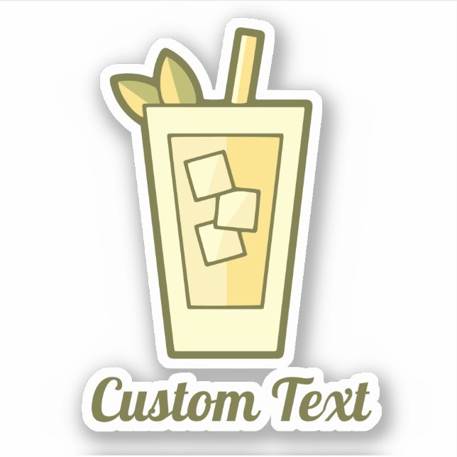 Iced Tea Sticker (Front)