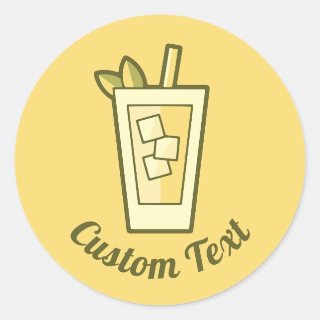 Iced Tea Sticker (Front)
