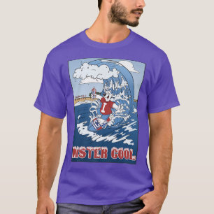 ICEE Bear Mister Cool Surfing Poster Premium T-Shirt
