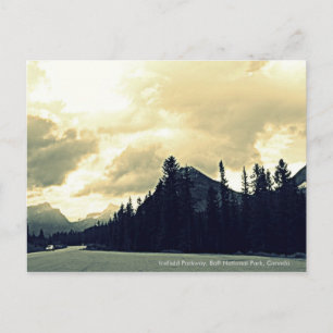 Icefield Parkway, Banff National Park, Canada. Postcard