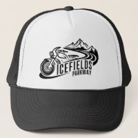 Icefields Parkway Alberta Canada Motorcycle