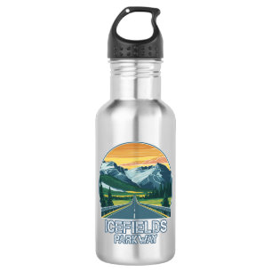 Icefields Parkway Alberta Canada Vista 532 Ml Water Bottle
