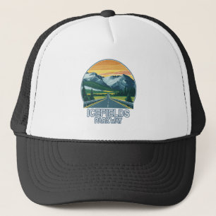 Icefields Parkway Alberta Canada Vista Trucker Hat