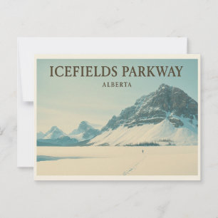 Icefields Parkway Alberta – Canadian Rockies  Postcard