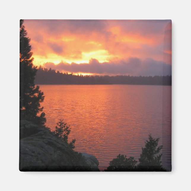 Icehouse Reservoir Sunset Magnet (Front)