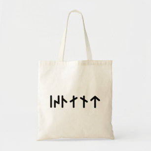 Iceland ᛁᛋᛚᛅᚾᛏ ~ Younger Futhark Runes Tote Bag
