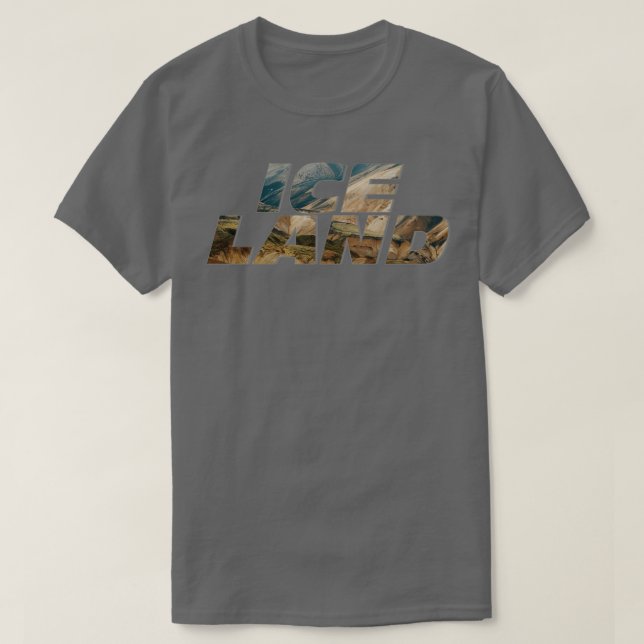 ICELAND 1 T-Shirt (Design Front)