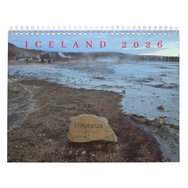 Iceland 2026 calendar (Cover)