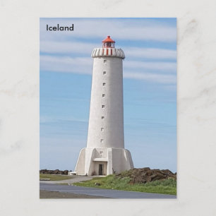 Iceland, Akranes Lighthouse Postcard