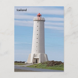 Iceland, Akranes Lighthouse Postcard