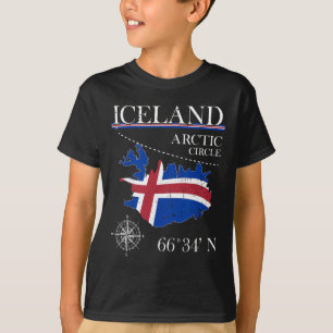 Iceland - Arctic Circle - Polar North Island Icela T-Shirt