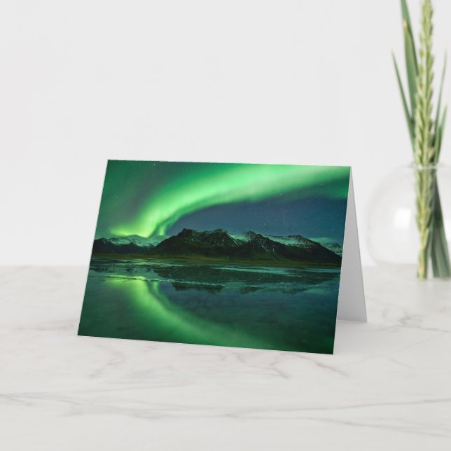 Iceland Aurora Card (Front)