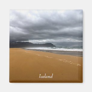 Iceland beach magnet