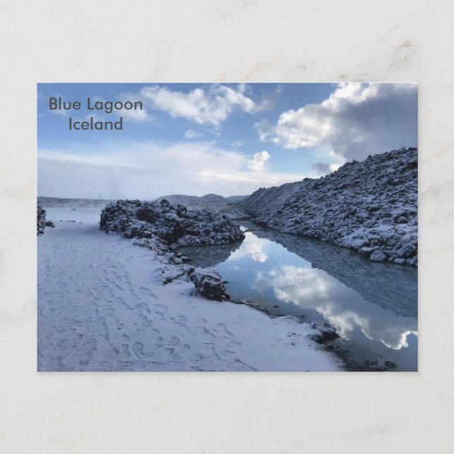 Iceland - Blue Lagoon, Iceland Postcard (Front)