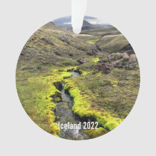 Iceland - ceramic ornament