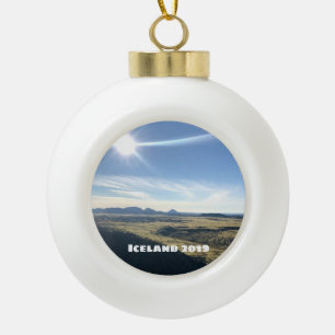 Iceland - Ceramic Ornament