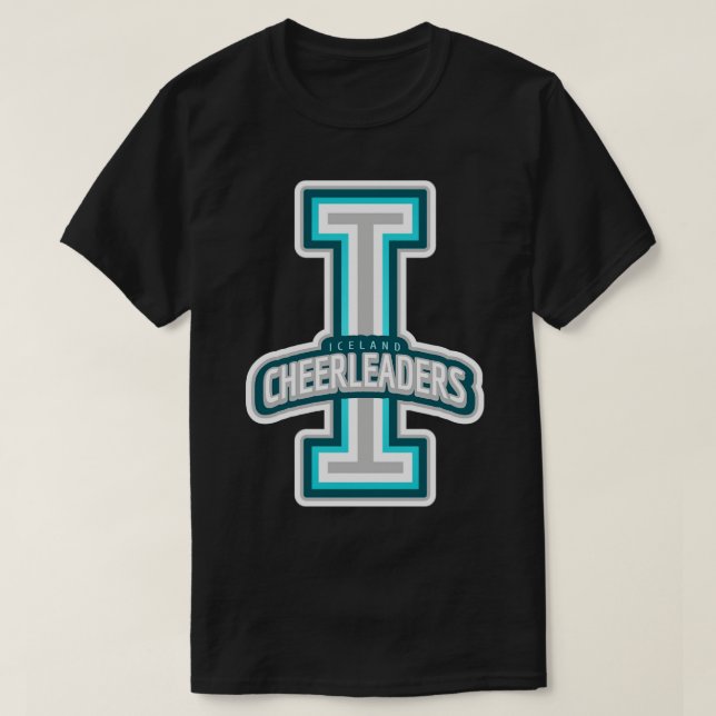Iceland Cheerleader T-Shirt (Design Front)