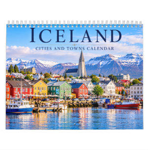 Iceland Cities and Towns Calendar