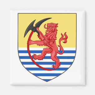 Iceland Coat of Arms 1262 AD Magnet