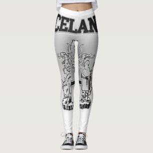 Iceland  Coat of Arms Leggings