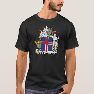Iceland Coat Of Arms T-Shirt