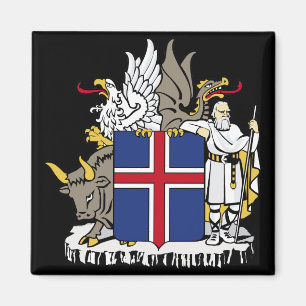 iceland emblem magnet