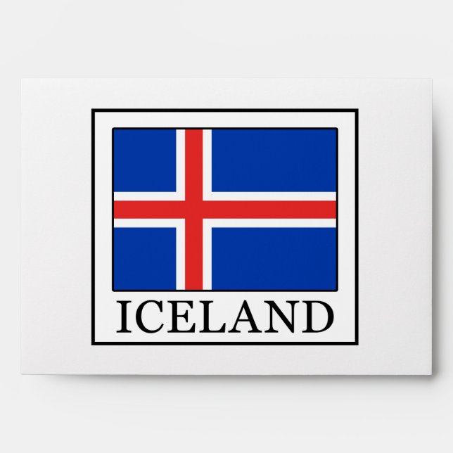 Iceland Envelope (Front)