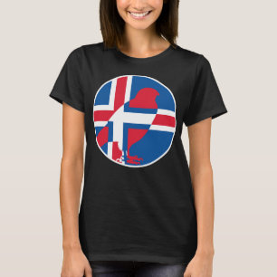 Iceland Falcon Gyrfalcon Icelandic National Animal T-Shirt