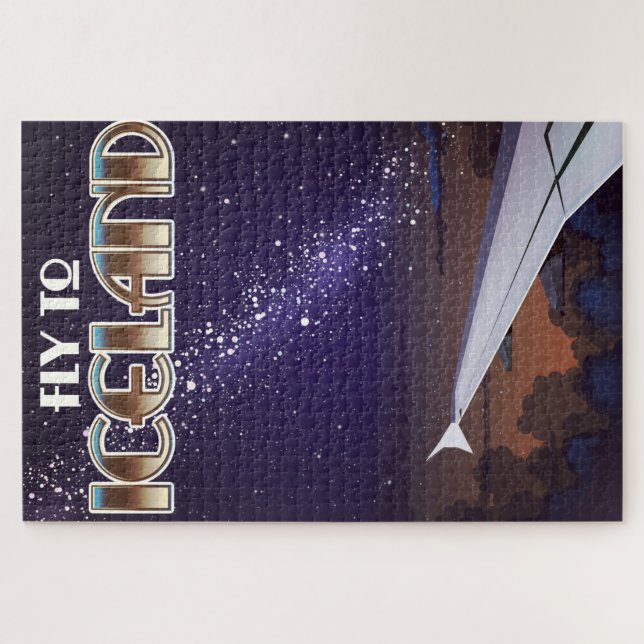 Iceland fight poster jigsaw puzzle (Horizontal)
