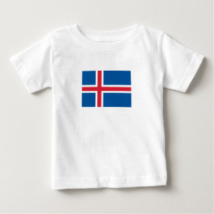Iceland Flag Baby T-Shirt