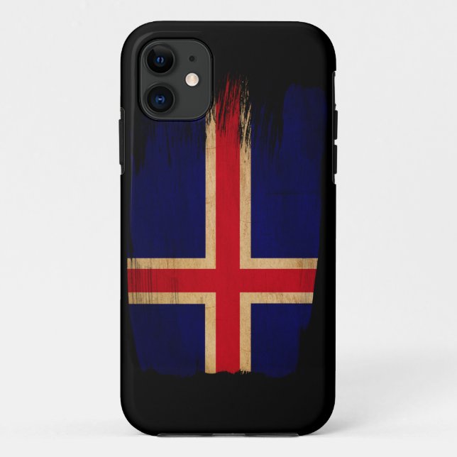 Iceland Flag Case-Mate iPhone Case (Back)