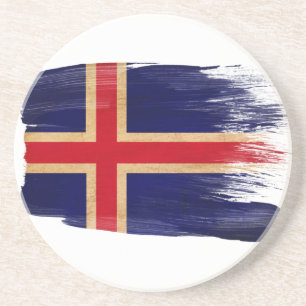 Iceland Flag Coasters