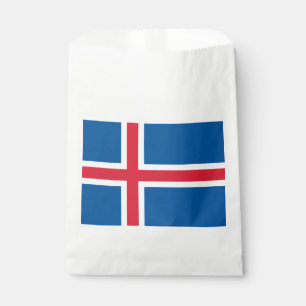 Iceland Flag Favour Bags
