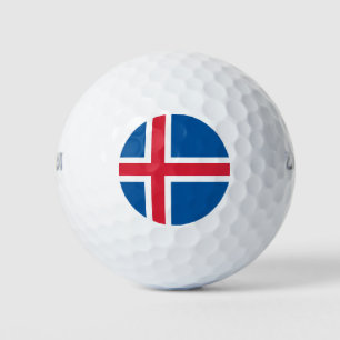 Iceland Flag Golf Balls